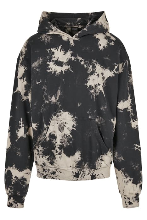 BLEACHED HOODY BLACK by Urban Classics