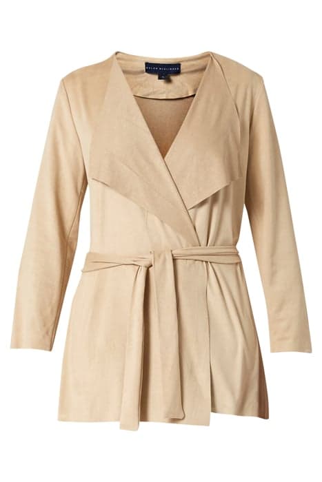 SUZY BEIGE JACKET by Helen McAlinden