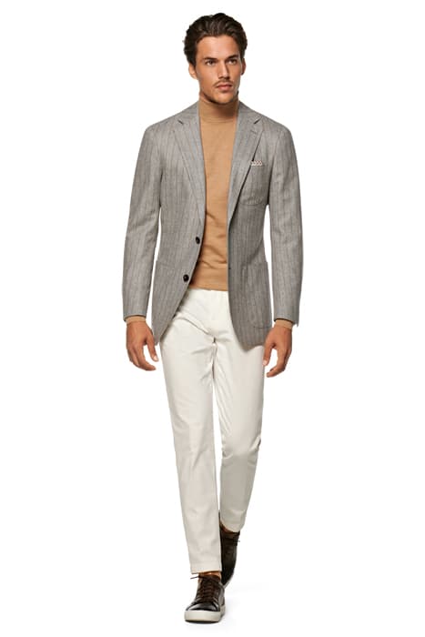 GREY STRIPED HAVANA BLAZER by Suitsupply