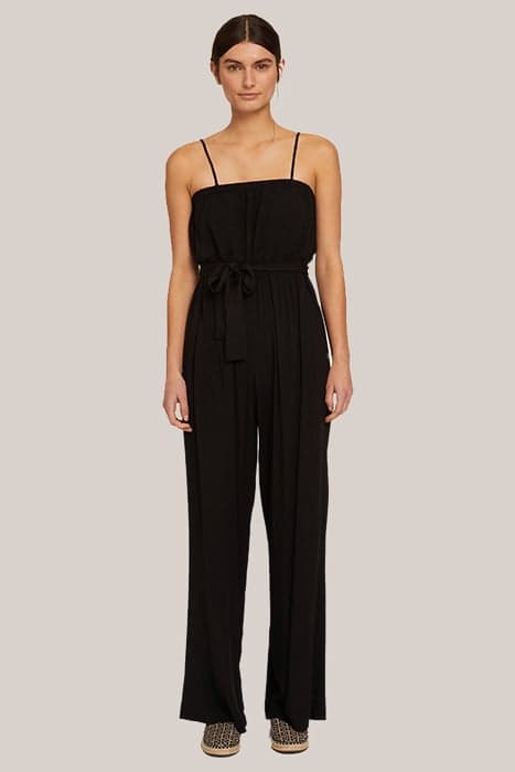 VISCOSE JUMPSUIT BLACK by Motivi