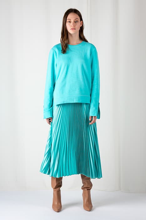 FRINGE SKIRT AQUA by Frenken