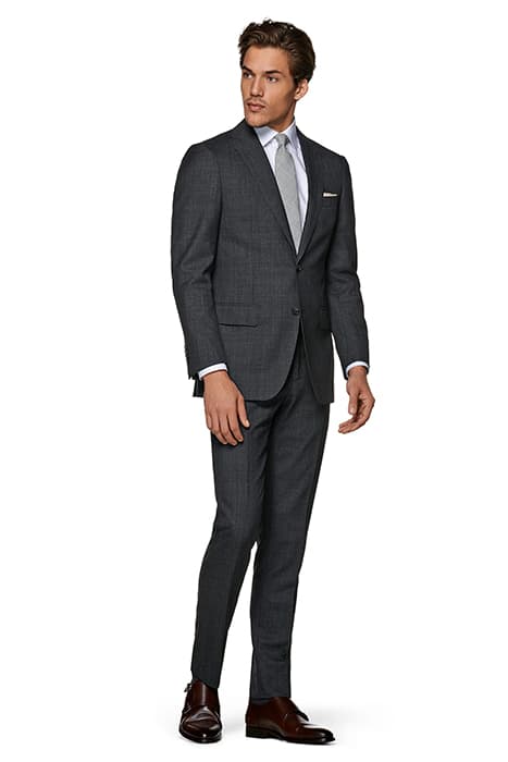 DARK GREY CHECKED SIENNA SUIT by Suitsupply