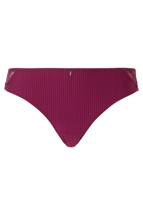 CO BO. THONG STRIPE LACE RASPBERRY PINK by Livera