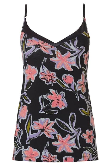 NW TOP CAMISOLE MADISON PAINTED FLOWER ACID FLOWERS by Livera