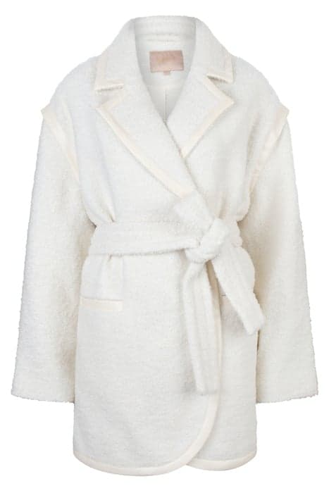 LONNE TEDDY COAT COCOON WHITE by JOSH V