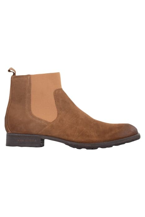 TOBACCO SUEDE CHELSEA BOOTS by IKKS