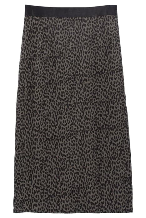 LEOPARD-PRINT PENCIL SKIRT by IKKS