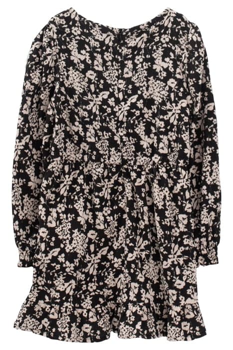 GIRLS’ BLACK GRAPHIC PRINT WRAP DRESS BLACK by IKKS