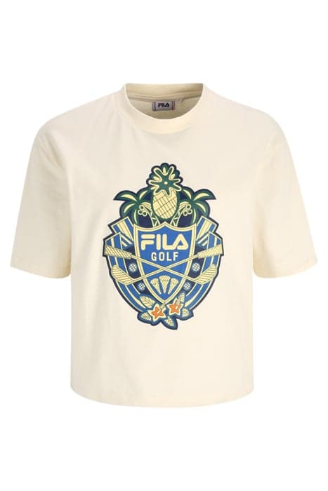 TRAISEN TEE ANTIQUE WHITE by FILA