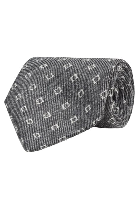 GREY GRAPHIC TIE by Suitsupply