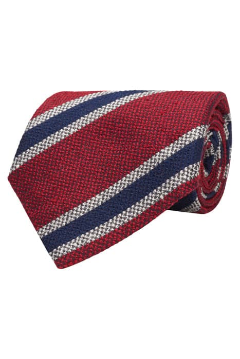 RED STRIPES TIE by Suitsupply