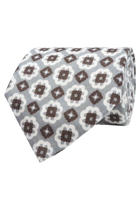 GREY FLOWERS TIE by Suitsupply