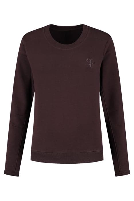 OMAN CROPPED SWEATER UMBER by Fifth House