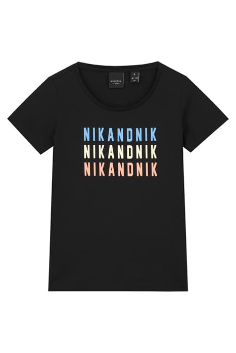 NIK&NIK TRIPLE T-SHIRT BLACK by NIK & NIK