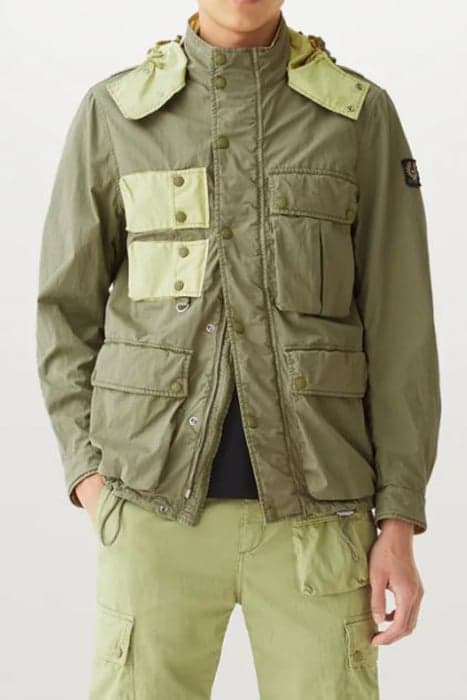 DEPLOY JACKET LEMON YELLOW/ALOE by Belstaff