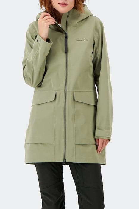 FREDRIKA WNS PARKA DUSTY OLIVE by Didriksons