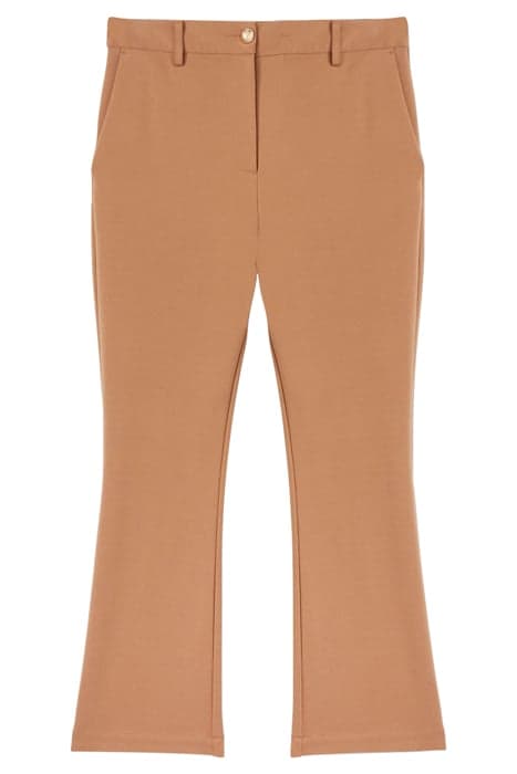 MILANO-STITCH KICK FLARE TROUSERS BEIGE by Motivi