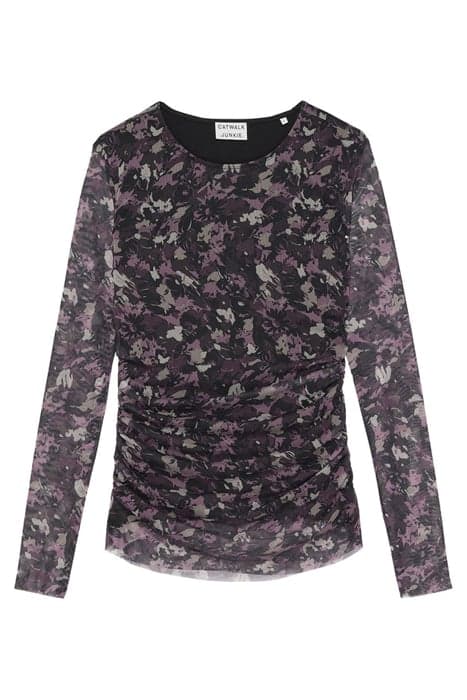 LS FLOWER SKY BLACK BLACK by Catwalk Junkie