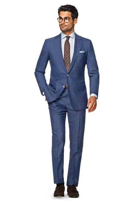 MID BLUE LAZIO SUIT by Suitsupply