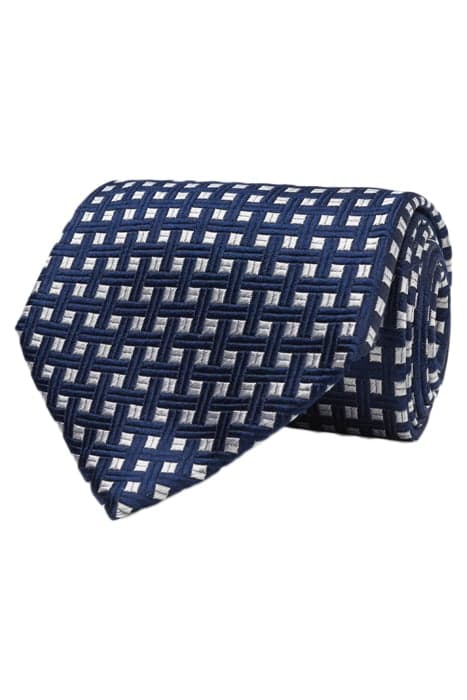 NAVY GRAPHIC TIE by Suitsupply