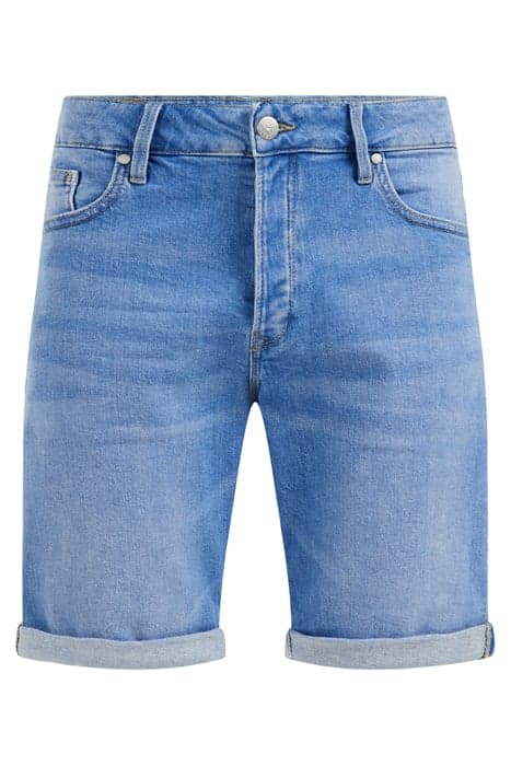 5-POCKET MID WAIST BLUE by WE Fashion