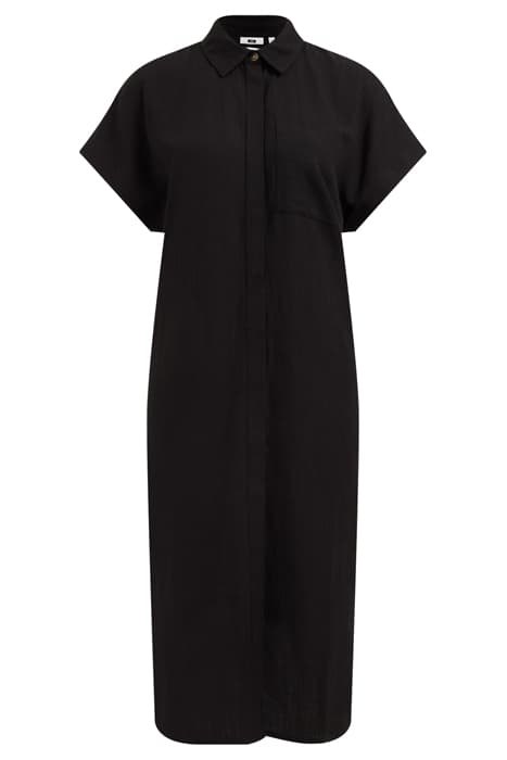 DRESS MID LENGTH BLACK by WE Fashion