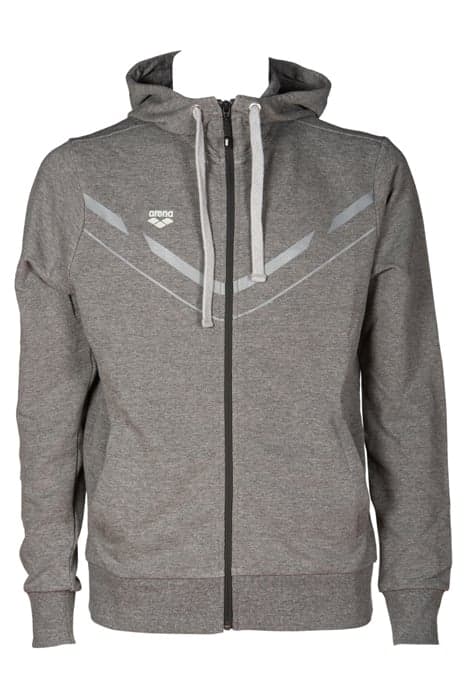 M STRETCH HOODED F/Z JACKET DARK GREY MELANGE by Arena