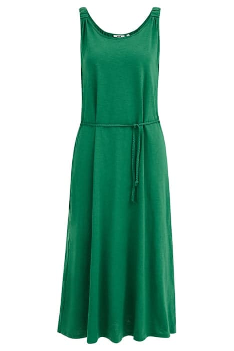 DRESS MIDI GREEN by WE Fashion