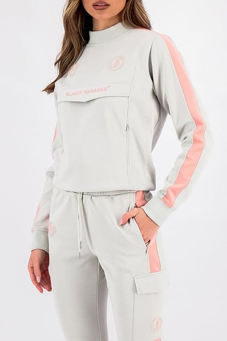 HERA TRACKTOP LIGHT GREY by Black Bananas