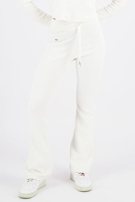 RAE RIB PANTS OFF WHITE by Black Bananas