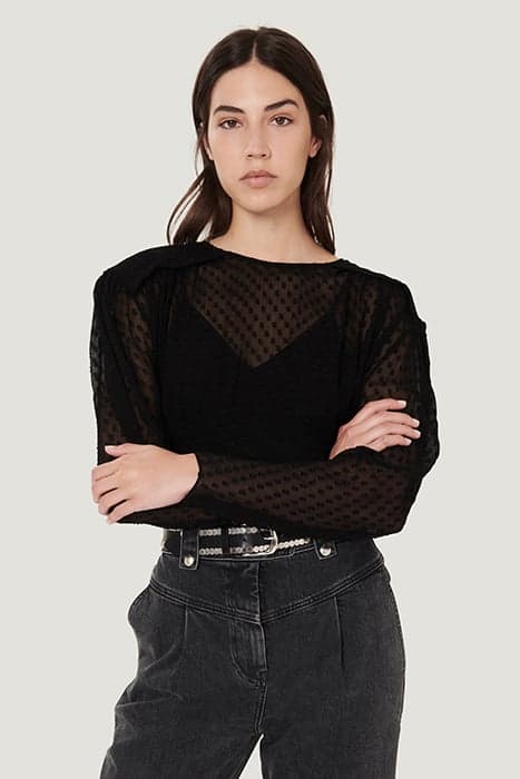 DRAKE BLACK TOP by IRO Paris