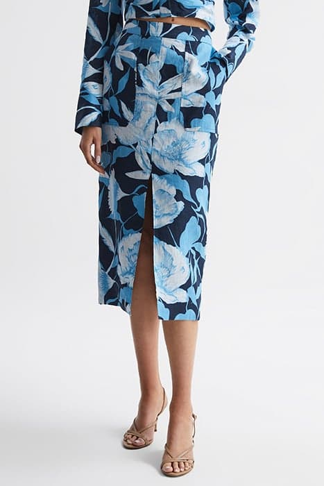 JACKSON PRINT NAVY/BLUE by Reiss