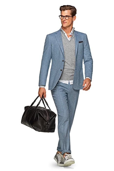 LIGHT BLUE HAVANA SUIT by Suitsupply