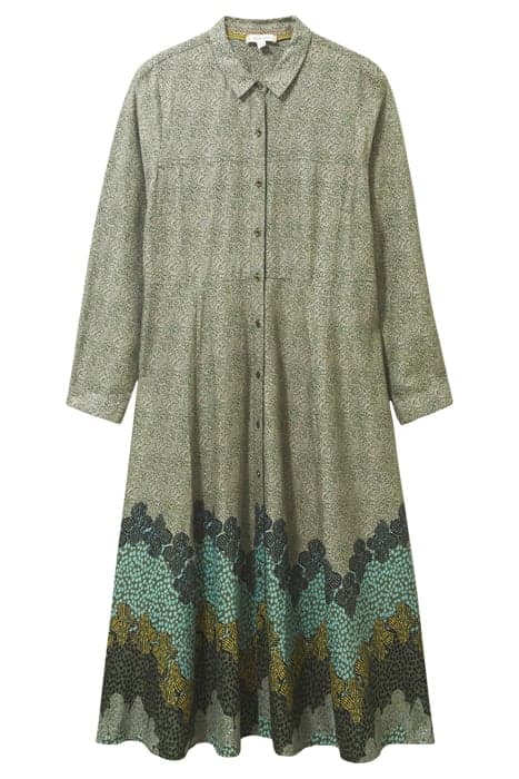 RENEE MIDI SHIRT DRESS GREEN MLT by White Stuff