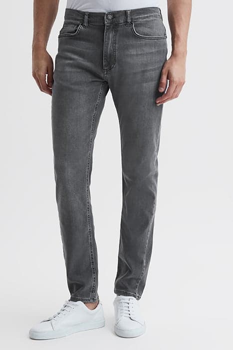 HARRY SKINNY WASHED GREY by Reiss