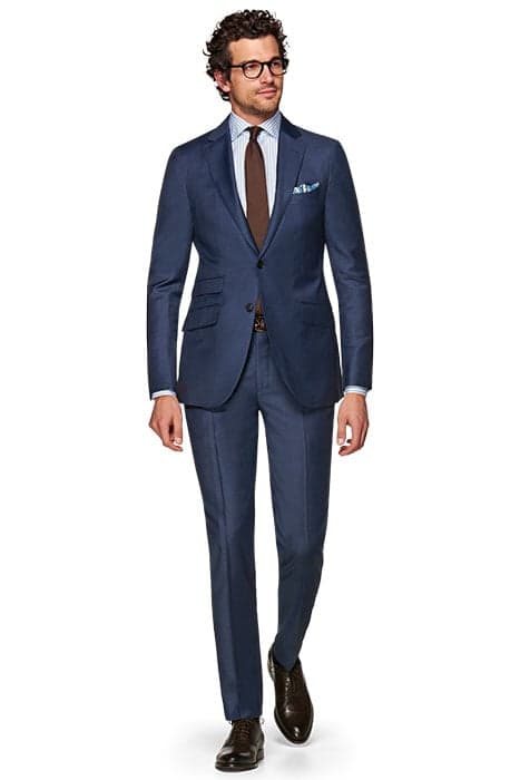 MID BLUE SIENNA SUIT MID BLUE by Suitsupply