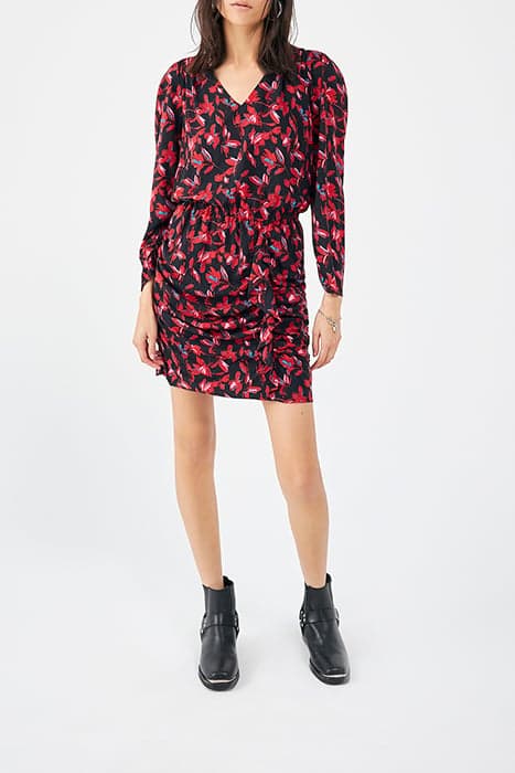 RED ROCK FLORAL PRINT SHORT DRESS by IKKS