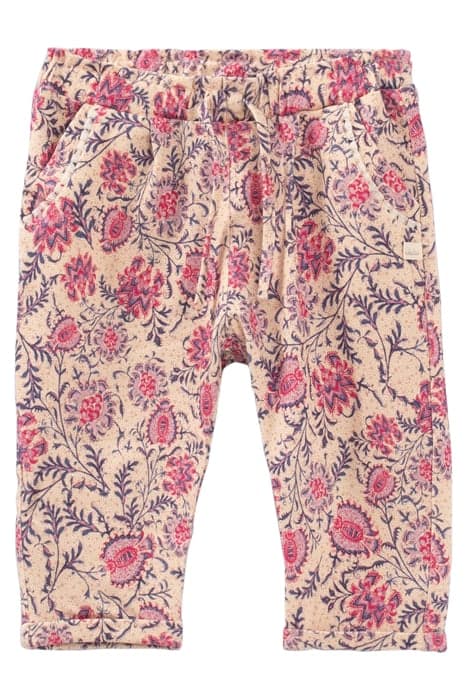 BABY GIRLS’ PINK FLORAL PAISLEY PRINT TROUSERS by IKKS