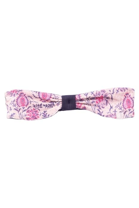 BABY GIRLS’ NAVY/PINK PRINT REVERSIBLE HEADBAND by IKKS