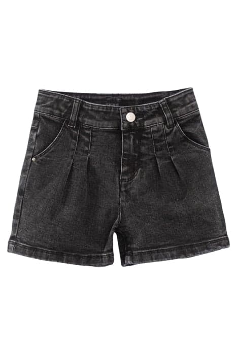 GIRLS’ FADED BLACK DENIM SHORTS by IKKS