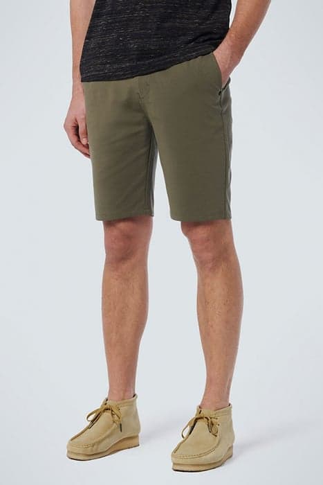 SHORT STRETCH JERSEY ARMY by No Excess