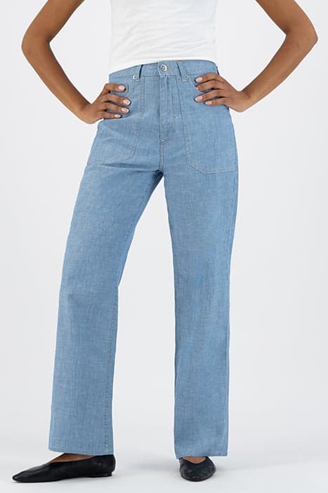 WYDE SARA WORKS SUMMER RINSE by Mud Jeans