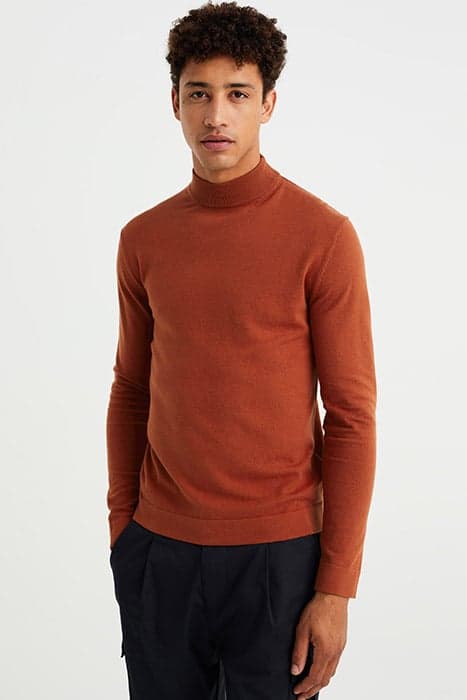 PULLOVER TERRA COTTA by WE Fashion