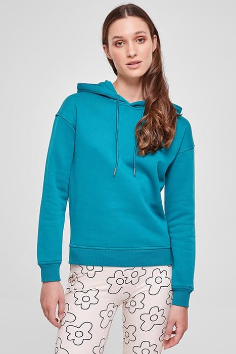 LADIES HOODY WATERGREEN by Urban Classics