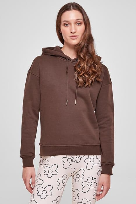 LADIES HOODY BROWN by Urban Classics