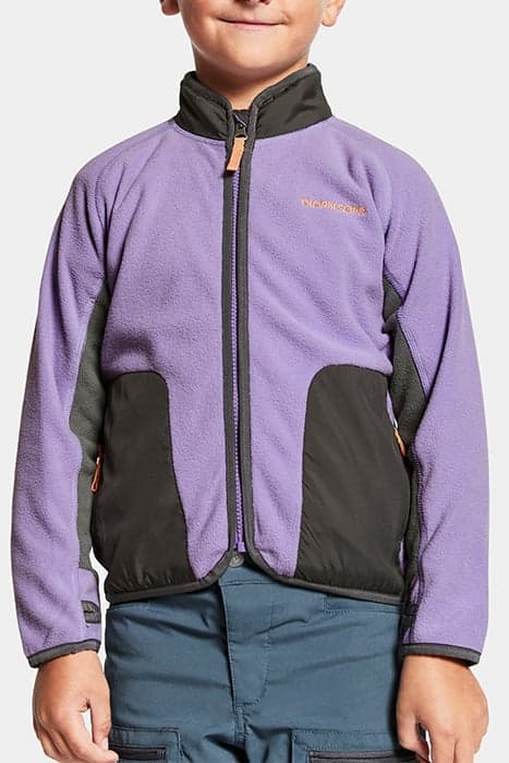 LJUNG KIDS FULLZIP JACARANDA PURPLE by Didriksons