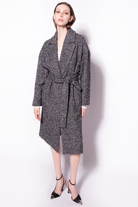 CIBELLA 1 CAPPOTTO CAPPOTTO RE BLACK/GREY by PINKO