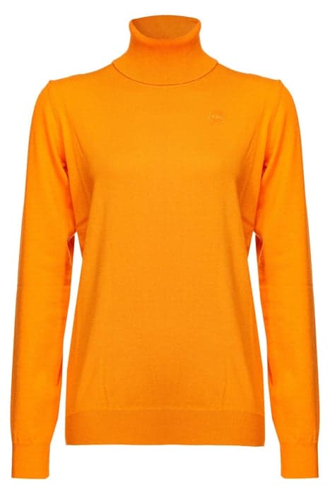 CALAMAIO MAGLIA RASATO VISCOSA MANDARIN ORANGE by PINKO