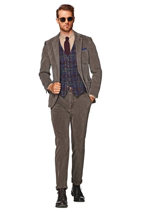 SUIT-BROWN-PLAIN LIGHT BROWN by Suitsupply