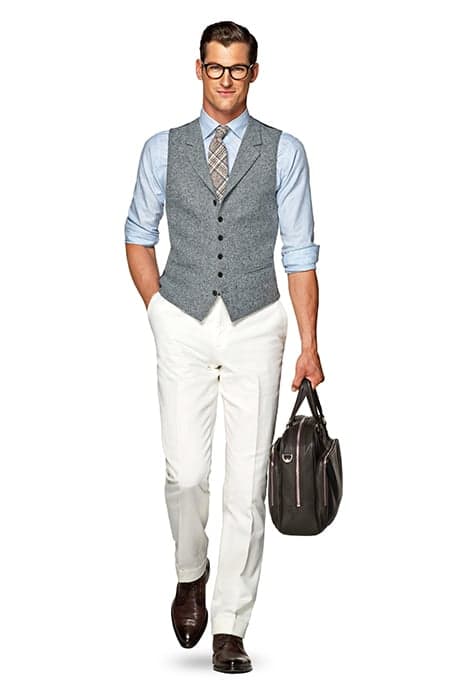 VEST-GREY GREY by Suitsupply